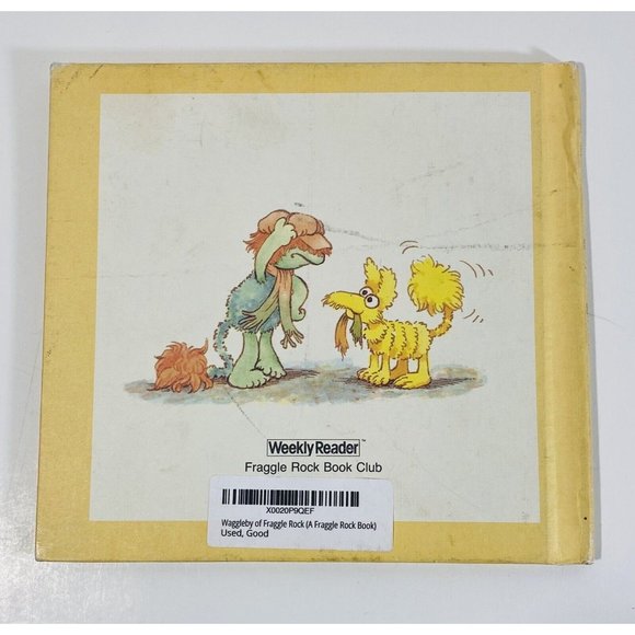 1985 Waggleby of Fraggle Rock Book Jim Henson Muppets Weekly Reader Red Boober - Picture 3 of 10